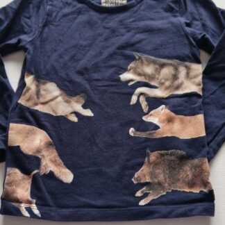 086 - Koko Noko shirt wolf (1125gro)