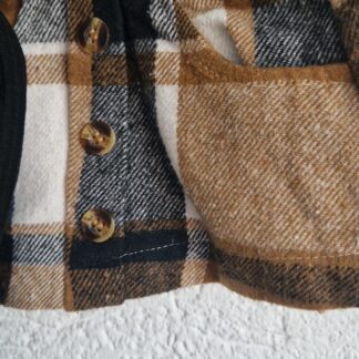 068 - Rokje ruit bruin flanel (1125gro)