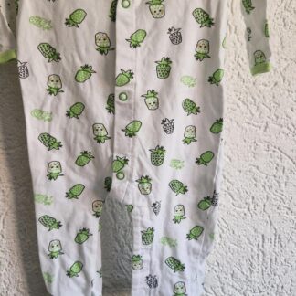 062 68 - Babypakje wit groen fruit (1125gro)