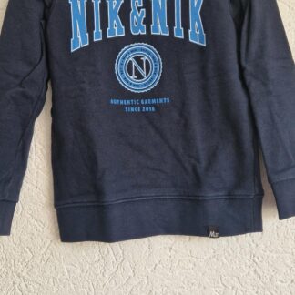 128 - Nik & Nik sweater blauw (1125zut)