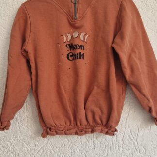 122 - Noppies sweater steenrood (1125zut)