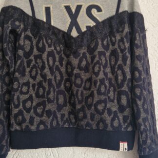 140 - Looxs trui blauw grijs goud (1125zut)