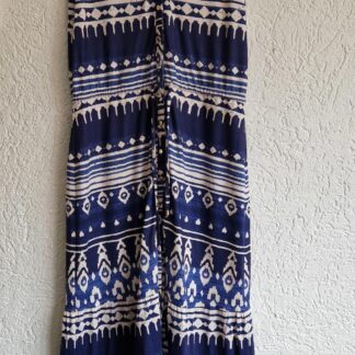 XS - K-Design jurk blauw wit (1125ang)