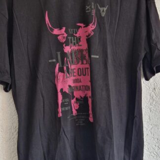 XS - Alix the Label shirt oversized zwart print (1125ang)