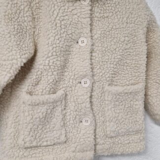 086 - Teddy jasje roomwit (1125nic)