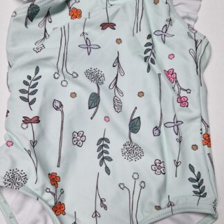 074 80 - Hema badpak mint print (1125nic)