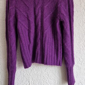 S - Dante 6 wollen trui paars (1225ang1)