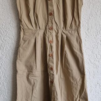 34 - Liu Jo jurk beige katoen (1225ang1)