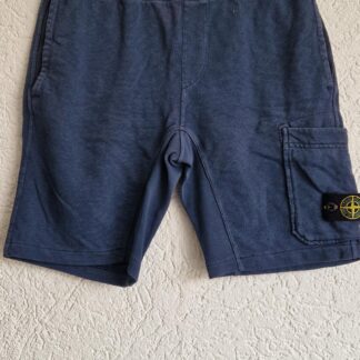 152 158 - Stone Island short blauw (1225ang6)