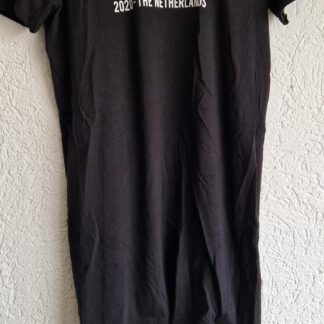 S - Twisted Babydoll zwart shirt jurkje (1225ang6)