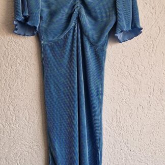 S - Freebird jurk blauw groen (1225ang2)