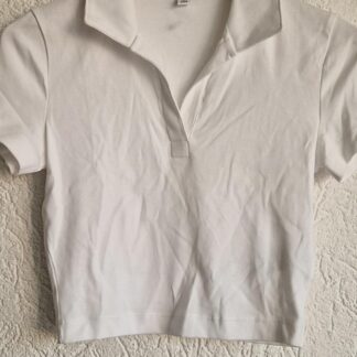 S - Uniqlo shirt wit met kraag (1225ang2)