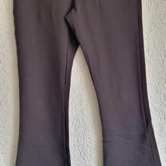 S - Hema zwarte broek flared pijp (1225ang2)