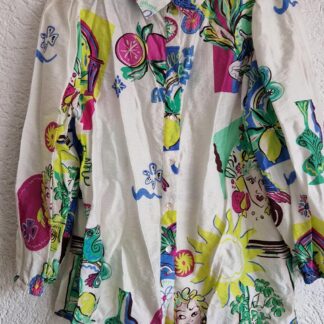 36 - POM Amsterdam blouse bonte kleuren (1225ang5)