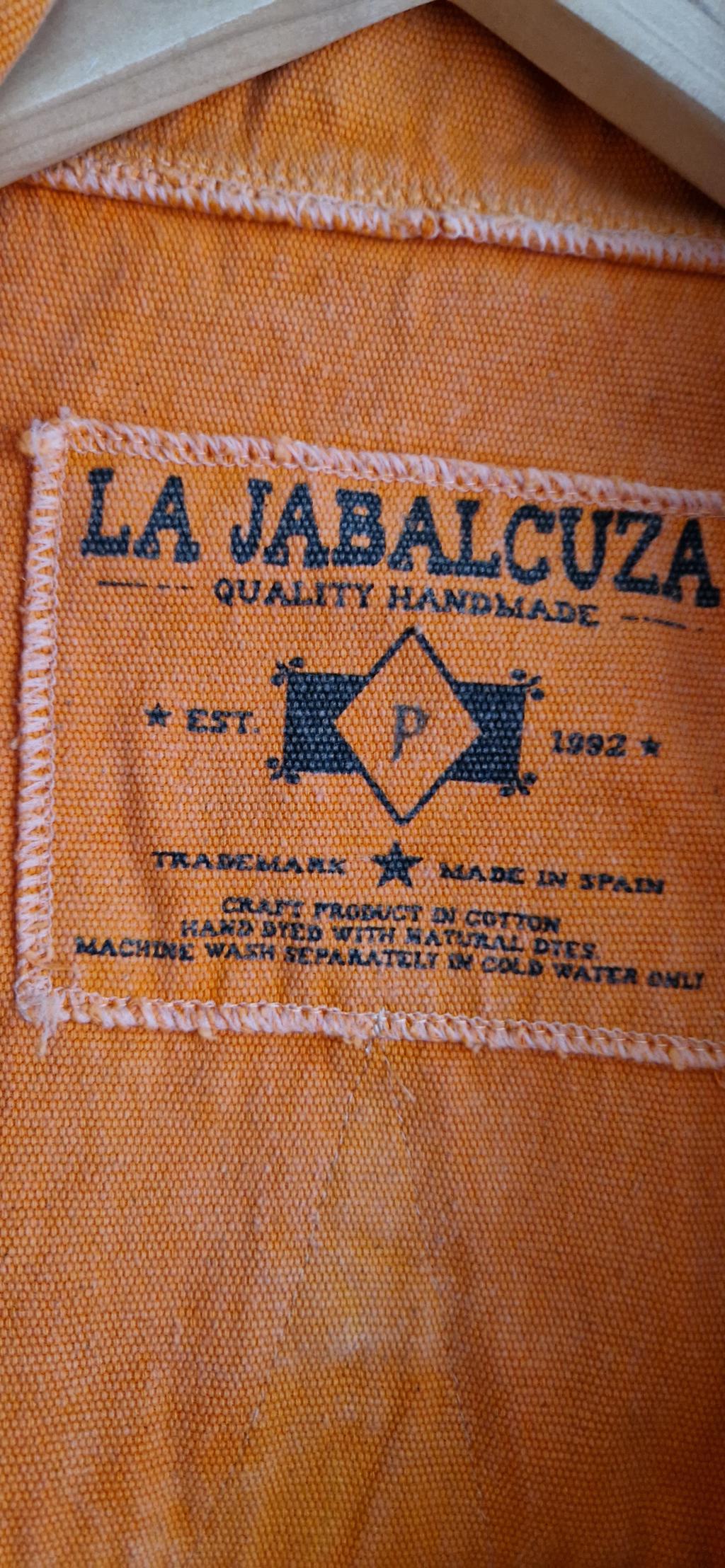 S - La Jabalcuza oranje jacket Spaans design (1225ang5) - Afbeelding 3