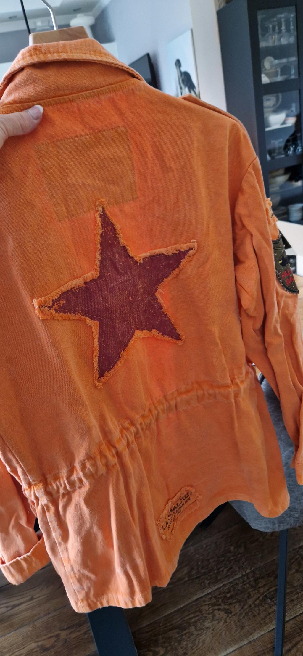 S - La Jabalcuza oranje jacket Spaans design (1225ang5) - Afbeelding 5