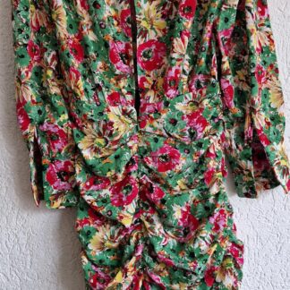 M - Vera & Lucy jurk bloemen nieuw (1225ang5)