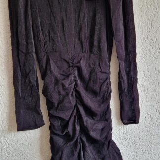 M - Loavies jurk zwart feestelijk nieuw (1225ang5)