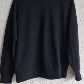 S - Uniqlo trui thermo zwart (1225ang4)