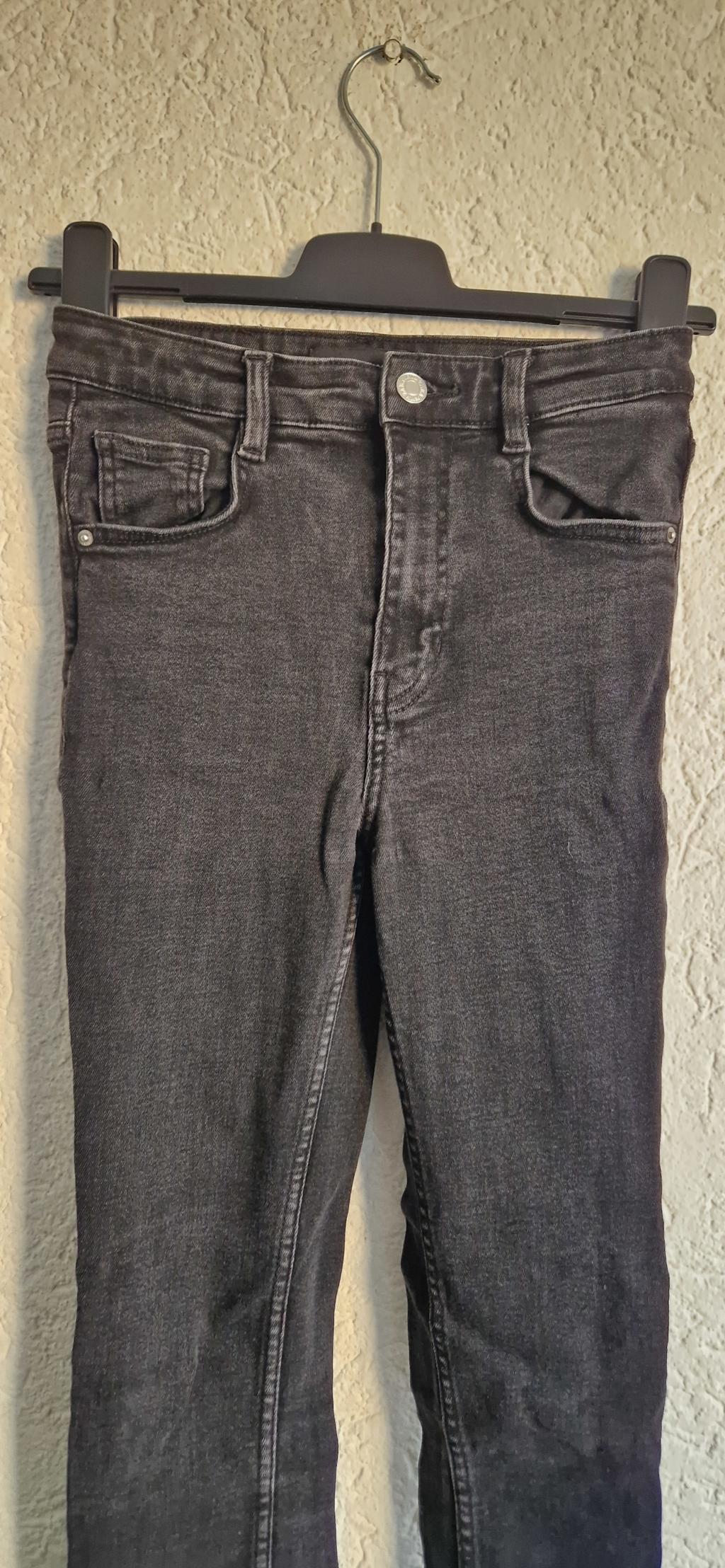 36 - Zara highwaist skinny zwart (1225ang3) - Afbeelding 3