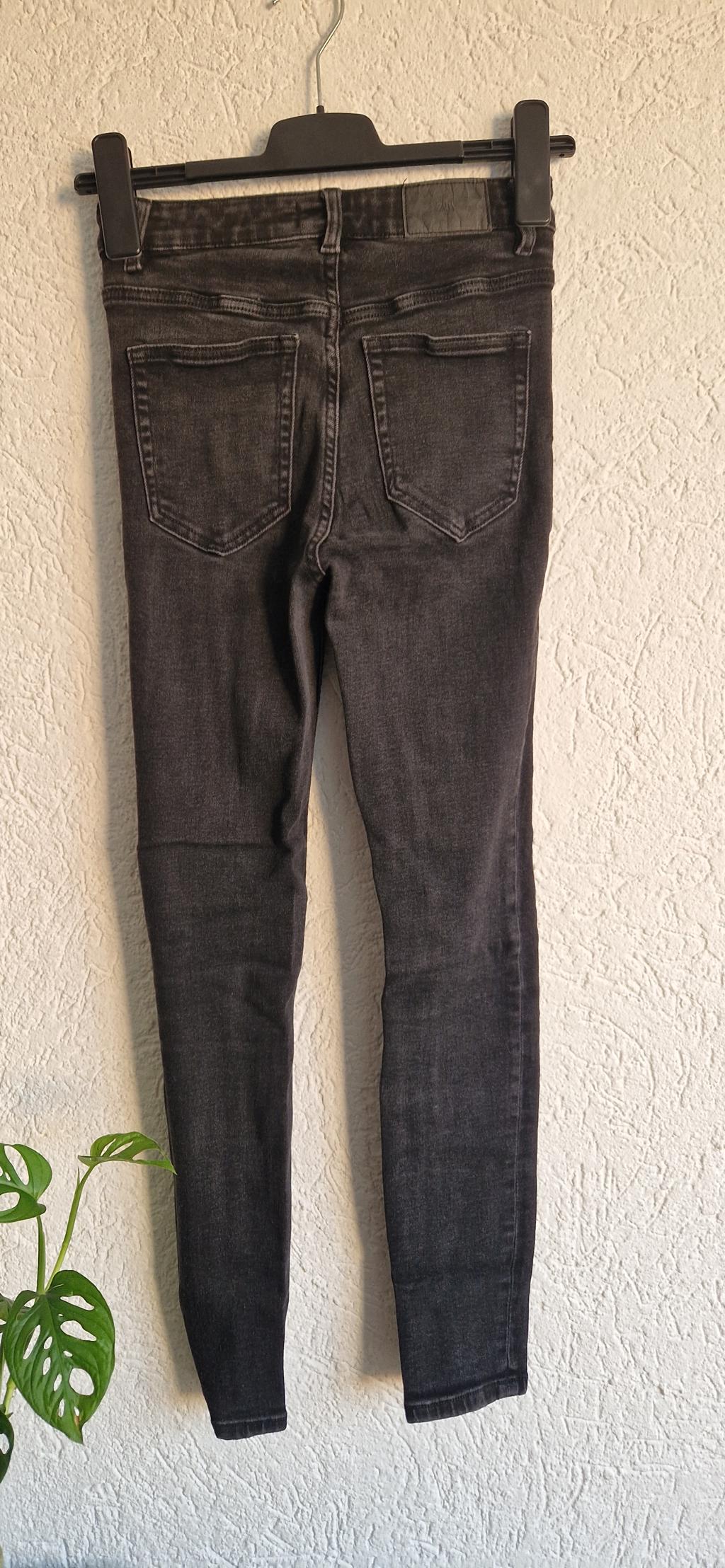 36 - Zara highwaist skinny zwart (1225ang3) - Afbeelding 5