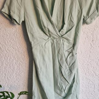 S - Eight Paris groen jurkje (1225ang6)