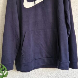 L - Nike Dri-fit hoodie blauw (1225ab)