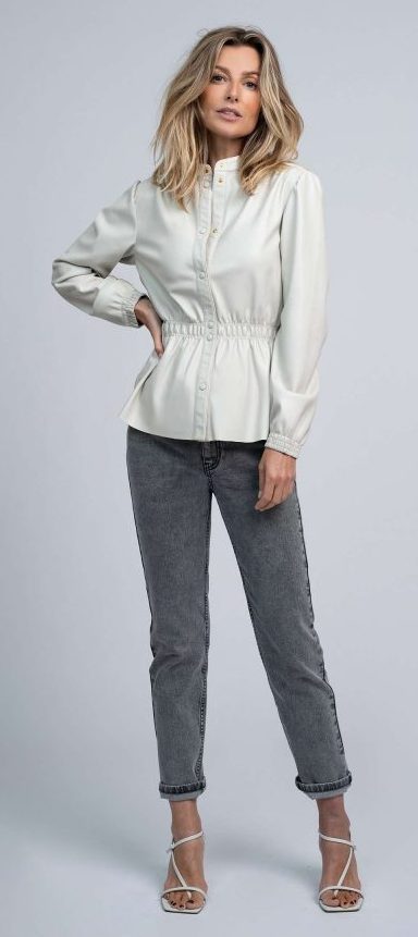 34 - Fifth House jasblouse in pu (1225ang6)