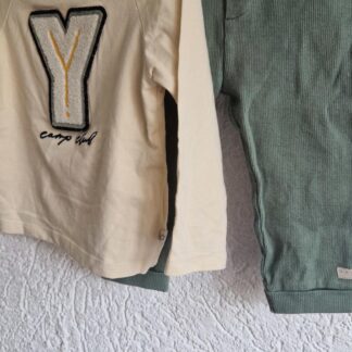 074 - Your Wishes en Daily set ecru groen (0126zutb)