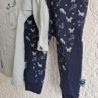 062 - Newborn President setje blauw (0126zutb)