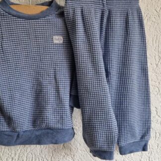 074 - Feetje pyjama blauw wit (0126zutb)