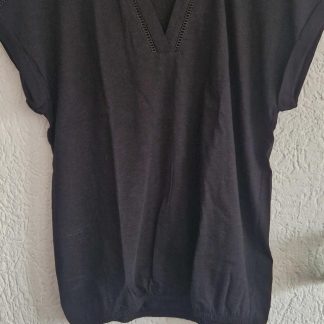 M - Enjoy zwart blousje (0126ab)