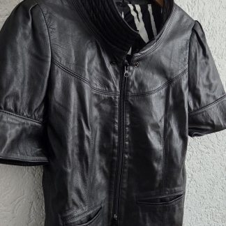 38 - Denise Mode Aalsmeer leren jasje (0126ed)