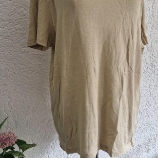 L - Zara truitje beige knitwear (0226re)