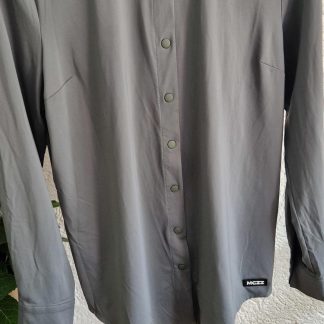 M - By Maicazz blouse travelstof grijs (0226re)