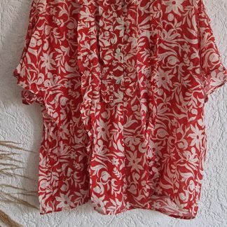 38 - Sens Uniq tuniek blouse print (0226ab)