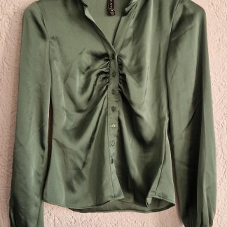 XS - Amisu groene blouse (0226re)