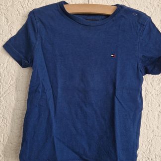 086 - Tommy Hilfiger blauw shirt (0226zut)
