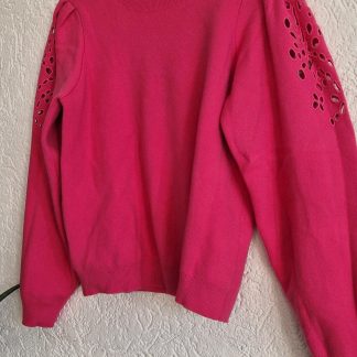 L - Esqualo roze fuschia trui (0226re)