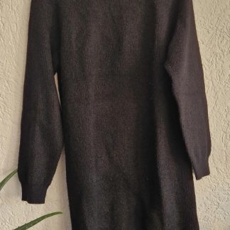 M - C&A jurk zwart winterwarm (0226re)