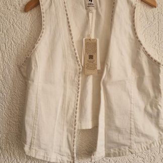 L - Garcia gilet white nieuw (0226re)