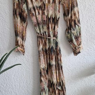 38 - Tramontana jurk print met ceintuur (0226re)