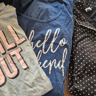 M/L - Pakketje nachtshirts 3x (0226re)