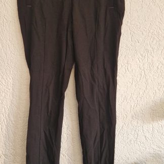 38 - H&M zwarte broek korte lengte (0226re)