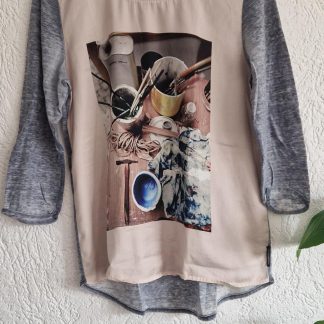 38 - Maison Scotch shirt print (0226ab)