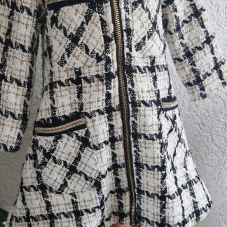 092 - Blueberi Boulevard jas met baret (0226el)