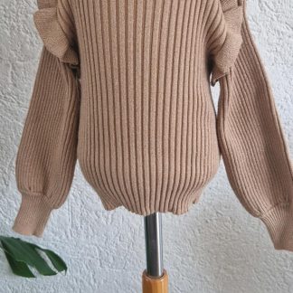 092 - Europe Kids beige goud truitje (0226el)