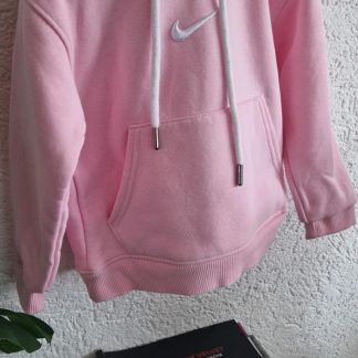 104 - Nike hoodie roze (0226el)
