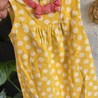 074 - Hema jurkje geel dots (0226ut)
