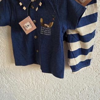 068 74 - Catamini blauwe set nieuw (0226ut)